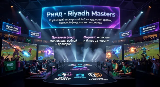 Рияд - Riyadh masters - Крупнейший турнир по dota 2 в саудовской аравии, призовой фонд, формат и команды