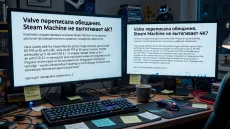 Valve переписала обещания. Steam Machine не вытягивает 4K?